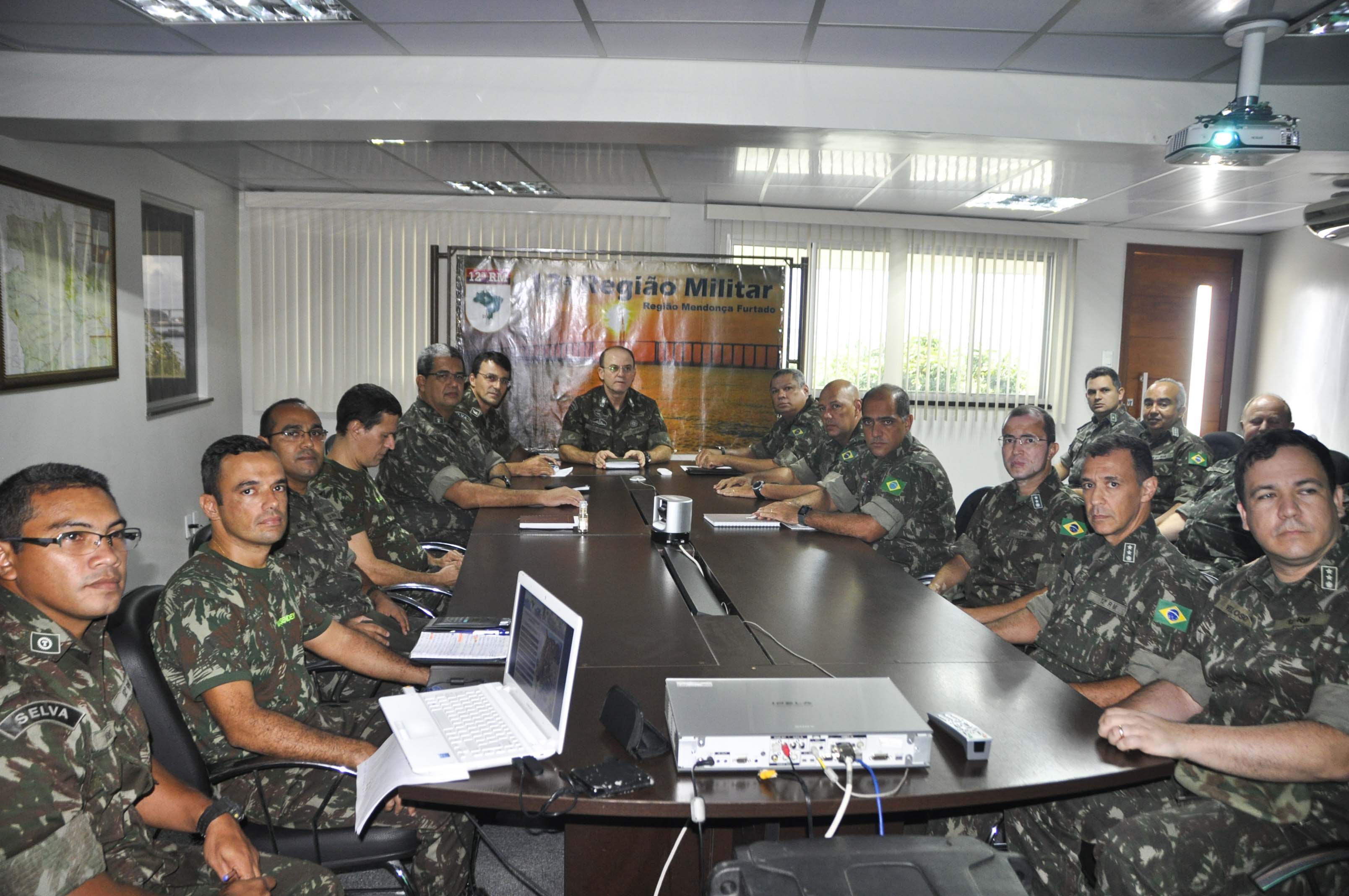 Companhia de Comando da 12ª Região Militar incorpora novo contingente